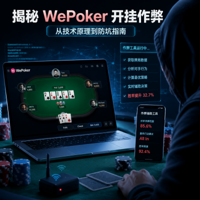 wepoker开挂作弊的真相:从技术原理到防坑指南