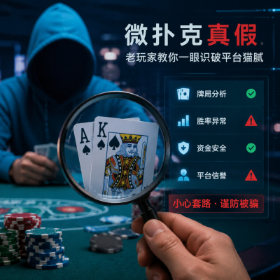 微扑克真假:老玩家教你一眼识破平台猫腻